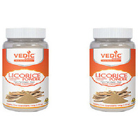 Pack of 2 - Vedic Licorice Powder - 100 Gm (3.52 Oz)