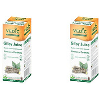 Pack of 2 - Vedic Giloy Juice - 1 L (33.8 Fl Oz)