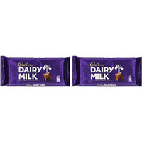 Pack of 2 - Cadbury Dairy Milk Chocolate - 180 Gm (6.3 Oz)