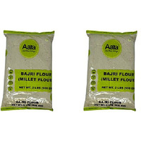 Pack of 2 - Aara Bajri Flour Millet - 2 Lb (908 Gm)