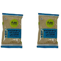Pack of 2 - Aara Poppy Seeds - 200 Gm (7 Oz)