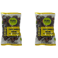 Pack of 2 - Aara Chilli Whole Round - 100 Gm (3.5 Oz)
