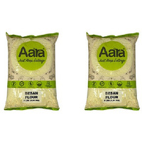 Pack of 2 - Aara Besan Flour - 4 Lb (1.81 Kg)