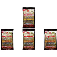Pack of 4 - Supreme Herbal Henna Mehandi Dark Brown - 150 Gm (5.2 Oz)