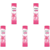Pack of 5 - Pond's Dreamflower Pink Lily Fragrant Talcum Powder - 100 Gm (3.5 Oz)