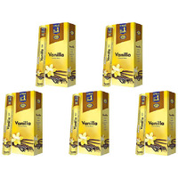 Pack of 5 - Cycle No 1 Vanilla Agarbatti Incense Sticks - 120 Pc