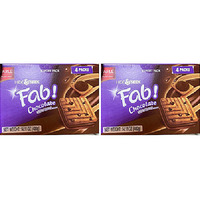 Pack of 2 - Parle Hide & Seek Fab Chocolate 4 Pack - 400 Gm (14.11 Oz)