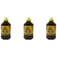 Pack of 3 - Laxmi Kachi Ghani Mustard Oil - 2 L (67.6 Fl Oz)