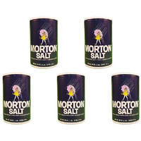 Pack of 5 - Morton Salt - 1 Lb (737 Gm)