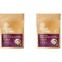 Pack of 2 - Bliss Tree Red Rice Puttu Flour - 907 Gm (2 Lb )