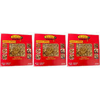 Pack of 3 - Bansi Peanut Chikki - 14.1 Oz (400 Gm)