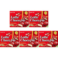 Pack of 5 - Lotte Choco Pie - 336 Gm (11.5oz)