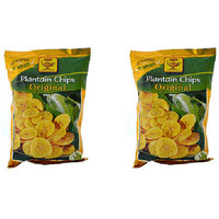 Pack of 2 - Deep Round Plantain Chips - 340 Gm (12 Oz)