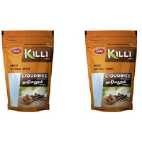Pack of 2 - Gtee Killi Liquorice Natural Herb - 100 Gm (3.5 Oz)