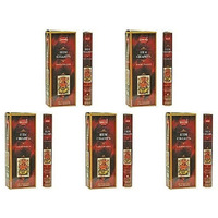 Pack of 5 - Hem Champa Agarbatti Incense Sticks - 120 Pc