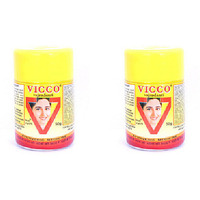 Pack of 2 - Vicco Vajradanti Pure Herbal Toothpowder - 3.53 Oz (100 Gm)