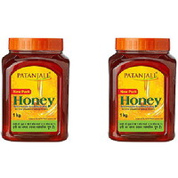 Pack of 2 - Patanjali Honey - 1 Kg (2.3 Lb)