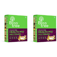 Pack of 2 - Bliss Tree Multigrain Delicious Drink Health Mix - 200 Gm (7.05 Oz)