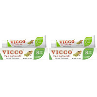 Pack of 2 - Vicco Vajradanti Fennel Flavour Herbal Toothpaste - 7 Oz (200 Gm)