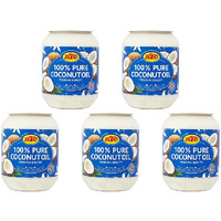 Pack of 5 - Ktc Coconut Oil - 500 Ml (16.9 Fl Oz)
