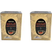 Pack of 2 - Deep Premium Kahwa Green Tea Blend - 150 Gm (5.3 Oz)