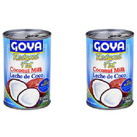 Pack of 2 - Goya Light Coconut Milk - 13.5 Oz (400 Ml)