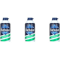 Pack of 3 - Barbasol Soothing Aloe Shaving Cream - 10 Oz (283 Gm)