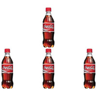 Pack of 4 - Coca Cola Original Taste Plastic Bottle - 16.9 Fl Oz (500 Ml)