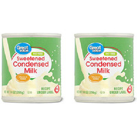 Pack of 2 - Great Value Fat Free Sweetened Condensed Milk - 14 Oz (396 Gm)
