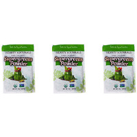 Pack of 3 - Hearty Naturals Organic Supergreens Powder - 7 Oz (200 Gm)
