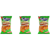 Pack of 3 - Kurkure Puffcorn Yummy Cheese - 2.1 Oz