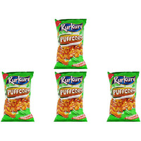 Pack of 4 - Kurkure Puffcorn Yummy Cheese - 2.1 Oz