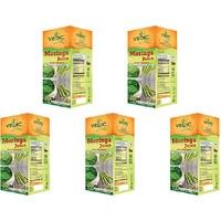 Pack of 5 - Vedic Moringa Juice - 1 L (33.8 Fl Oz)