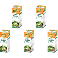 Pack of 5 - Vedic Sugar Balance Juice - 1 L (33.8 Fl Oz)