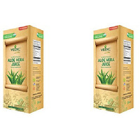 Pack of 2 - Vedic Aloe Vera Juice - 1 L (33.8 Fl Oz)