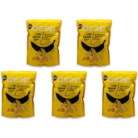Pack of 5 - Deep Long Banana Chips Black Pepper - 200 Gm (7 Oz)