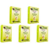 Pack of 5 - Ayur Herbals Tulsi Face Pack - 100 Gm (3.5 Oz)