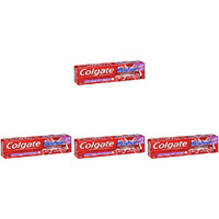 Pack of 4 - Colgate Max Fresh Blue Toothpatse Peppermint Ice Flavor - 150 Gm