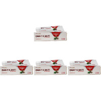 Pack of 4 - Patanjali Dant Kanti Red Power Toothpaste - 150 Gm (5.29 Oz)