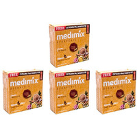 Pack of 4 - Medimix Ayurvedic Sandal With Eladi Oil Soap - 100 Gm (3.5 Oz)