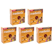 Pack of 5 - Medimix Ayurvedic Sandal With Eladi Oil Soap - 100 Gm (3.5 Oz)