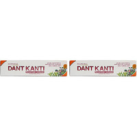 Pack of 2 - Patanjali Dant Kanti Natural Power Toothpaste - 200 Gm (7.04 Oz)