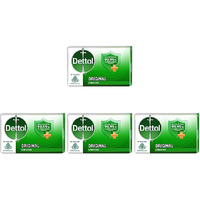 Pack of 4 - Dettol Original Green Germ Defence Soap - 3 Pc