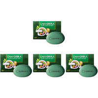 Pack of 4 - Chandrika Classic Ayurvedic Soap 3+1 - 500 Gm (17.64 Oz)