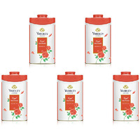 Pack of 5 - Yardley Royal Red Roses Talc - 250 Gm
