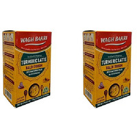 Pack of 2 - Wagh Bakri Instant Mix Turmeric Latte 15 Sachets - 110 Gm (3.88 Oz)