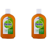Pack of 2 - Dettol Antiseptic Disinfectant Liquid - 500 Ml (16.9 Fl Oz)