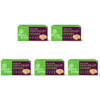 Pack of 5 - Bliss Tree Kodo Millet Cookies - 75 Gm (2.64 Oz))