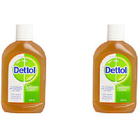 Pack of 2 - Dettol Antiseptic Disinfectant Liquid - 250 Ml