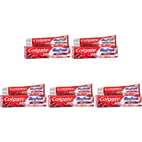Pack of 5 - Colgate Maxfresh Red Toothpaste Spicy Fresh - 150 Gm